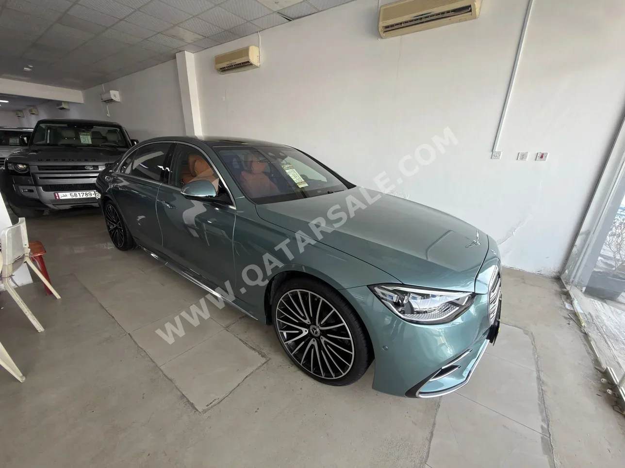 Mercedes-Benz S-Class 500 2025 Automatic 0 Km 8 Cylinder Rear Wheel Drive (RWD) Sedan Green With Warranty