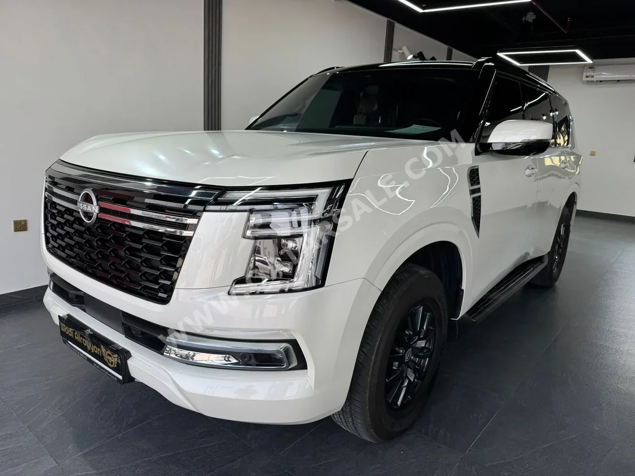 Nissan Patrol Titanium 2025 Automatic 22,000 Km 8 Cylinder Four Wheel Drive (4WD) SUV White With Warranty