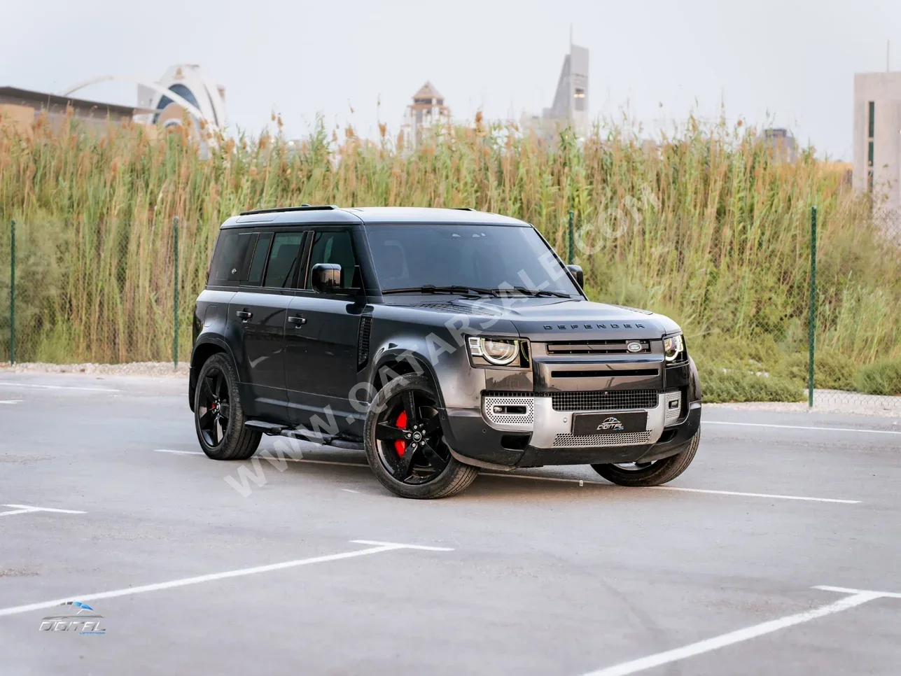 Land Rover  Defender  110 HSE  2024  Automatic  57,000 Km  6 Cylinder  Four Wheel Drive (4WD)  SUV  Gray  With Warranty