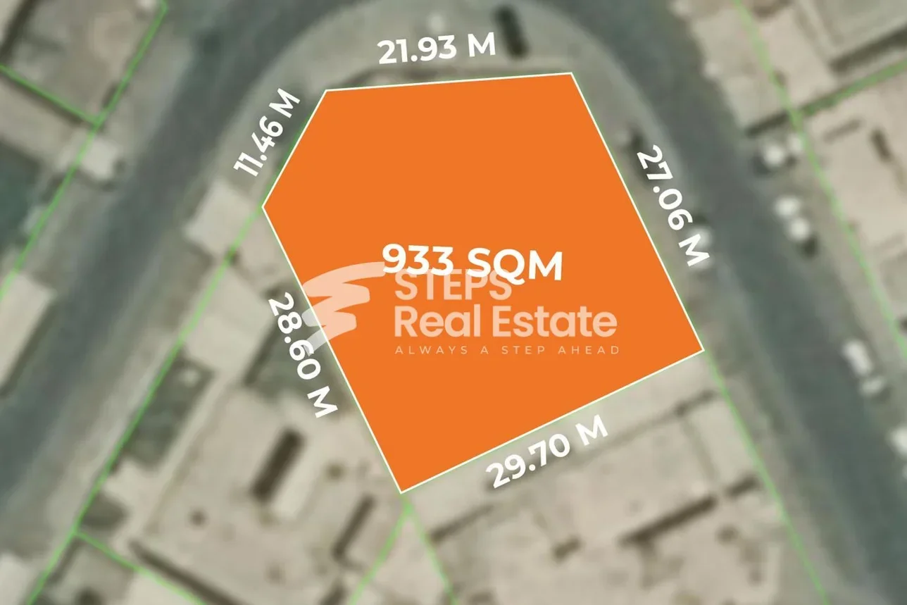 Lands For Sale  in Al Rayyan  - Muaither  -Area Size 933 Square Meter