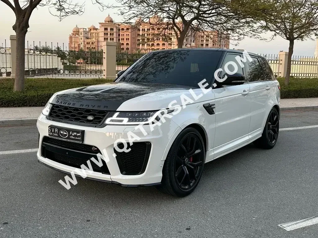 Land Rover  Range Rover Sport SVR  SUV 4x4  White  2020