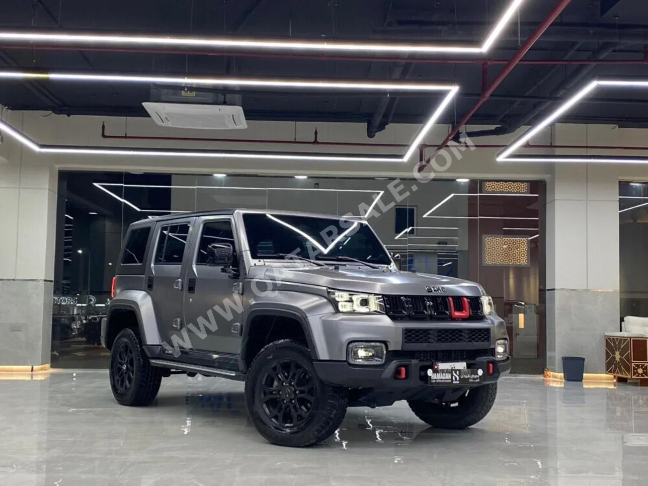 Baic  BJ40 C  2024  Automatic  20,000 Km  4 Cylinder  Four Wheel Drive (4WD)  SUV  Gray  With Warranty