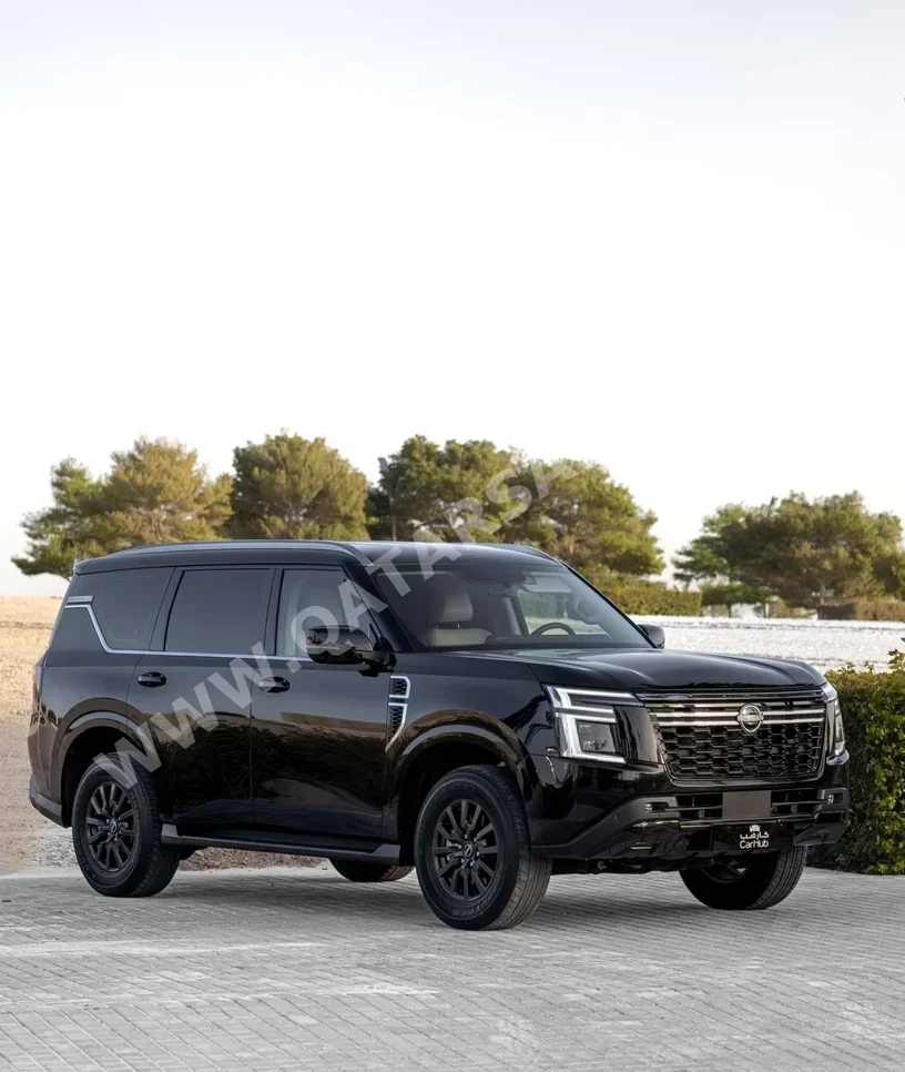 Nissan  Patrol  SUV 4x4  Black  2026