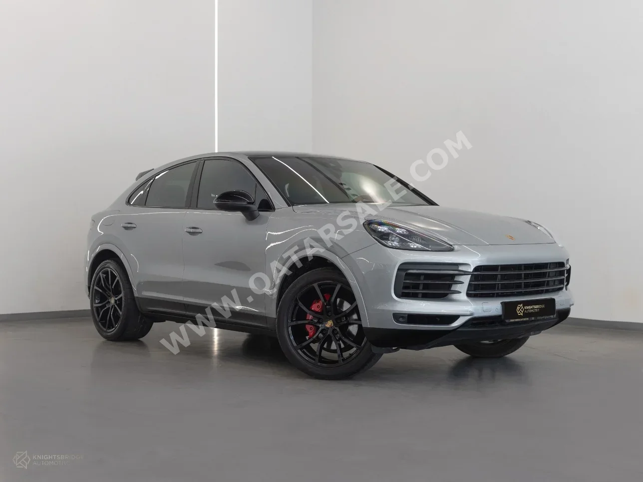 Porsche Cayenne Coupe 2022 Automatic 55,760 Km 6 Cylinder All Wheel Drive (AWD) SUV Silver