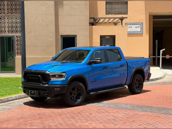 Dodge Ram Rebel 2023 Automatic 21,000 Km 8 Cylinder Four Wheel Drive (4WD) Pick Up Blue With Warranty