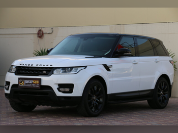 Land Rover  Range Rover  Sport  2014  Automatic  119,000 Km  6 Cylinder  Four Wheel Drive (4WD)  SUV  White