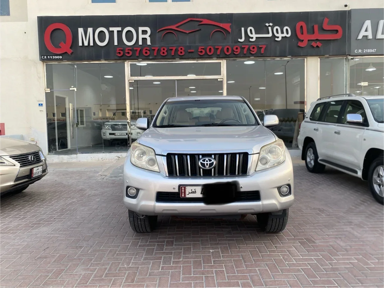 Toyota  Prado  VX  2010  Automatic  324,000 Km  6 Cylinder  Four Wheel Drive (4WD)  SUV  Silver