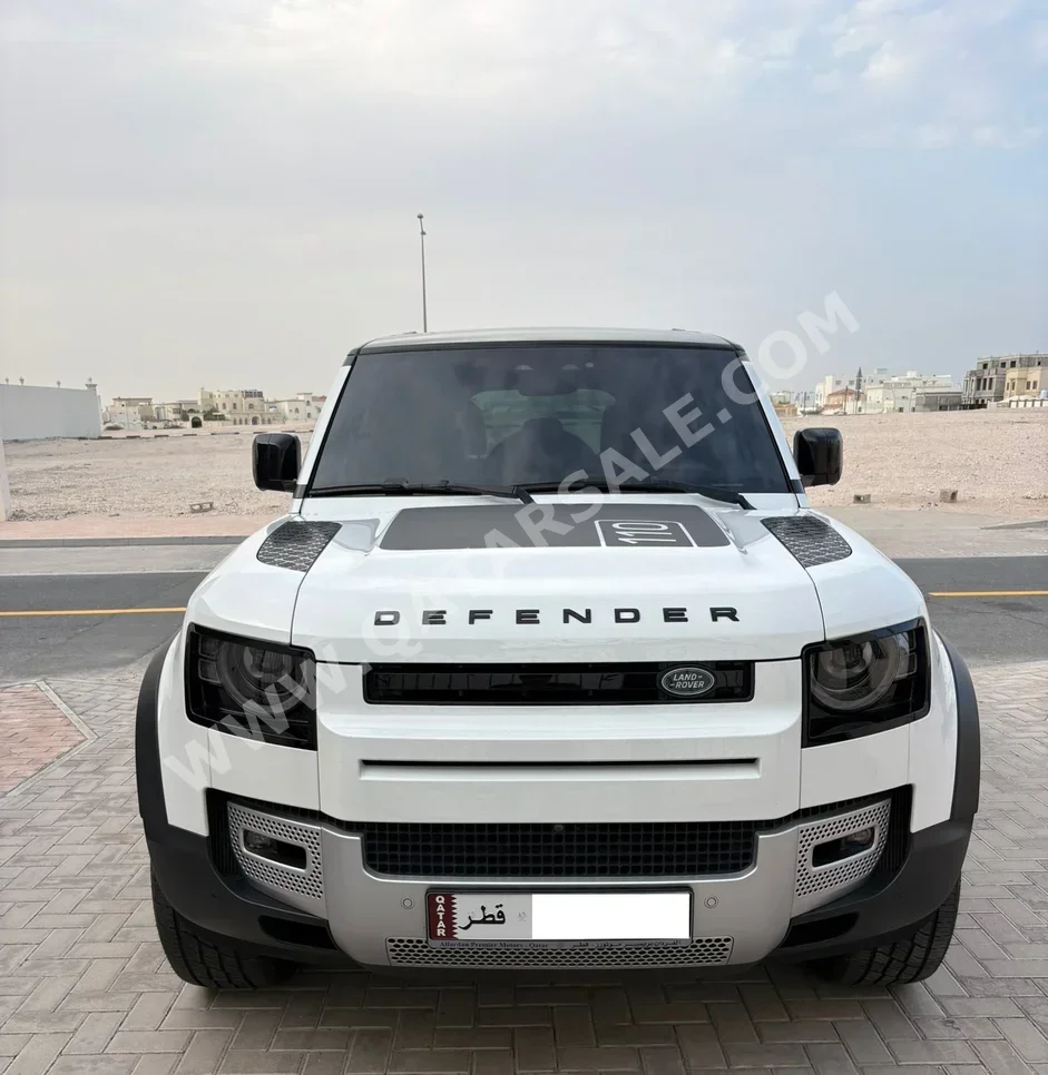 Land Rover Defender 110 2023 Automatic 41,000 Km 6 Cylinder Four Wheel Drive (4WD) SUV White With Warranty