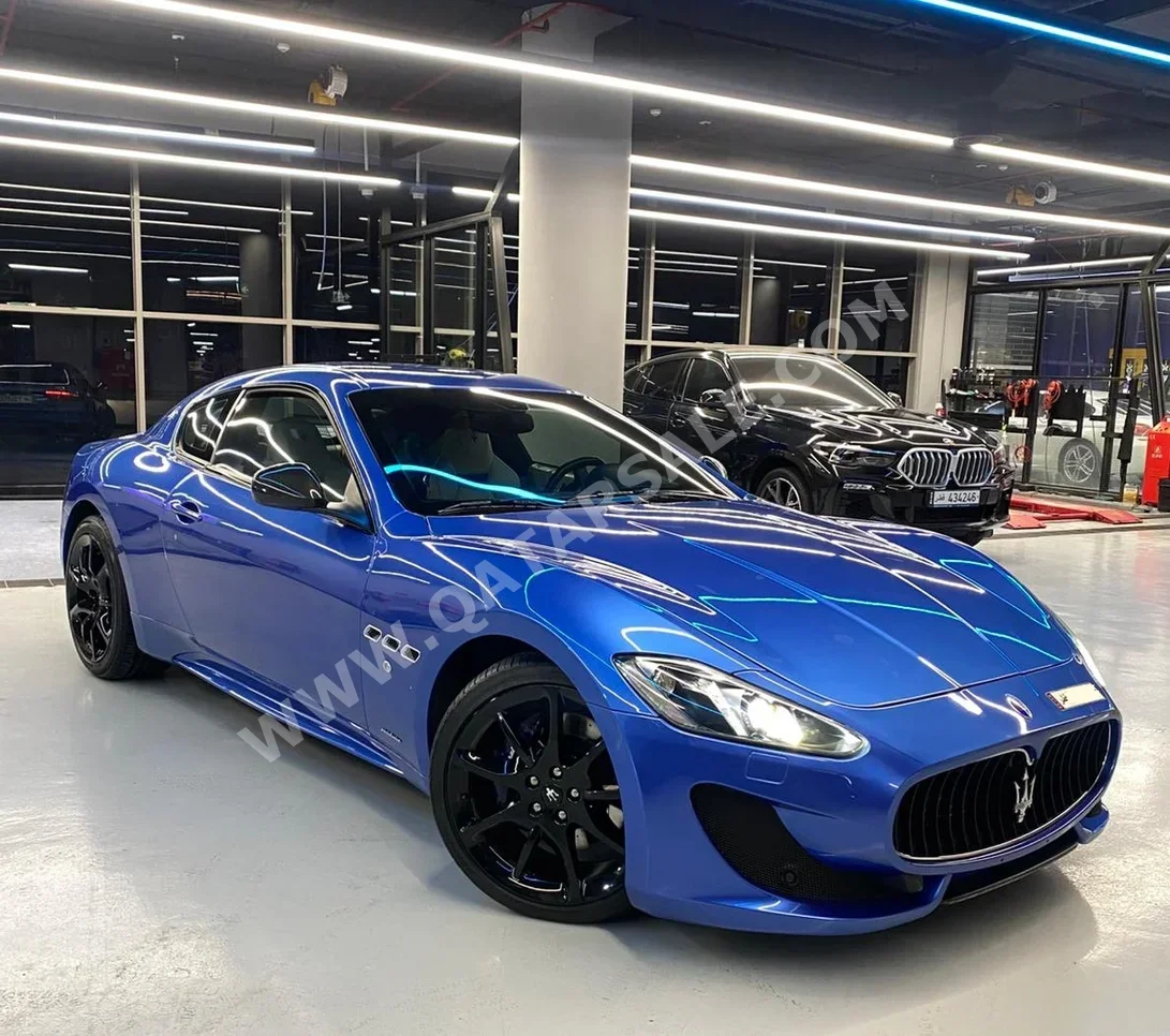Maserati GranTurismo S 2013 Automatic 77,000 Km 6 Cylinder All Wheel Drive (AWD) Coupe / Sport Blue