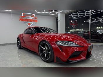 Toyota Supra GR 2020 Automatic 140,000 Km 6 Cylinder Front Wheel Drive (FWD) Coupe / Sport Red