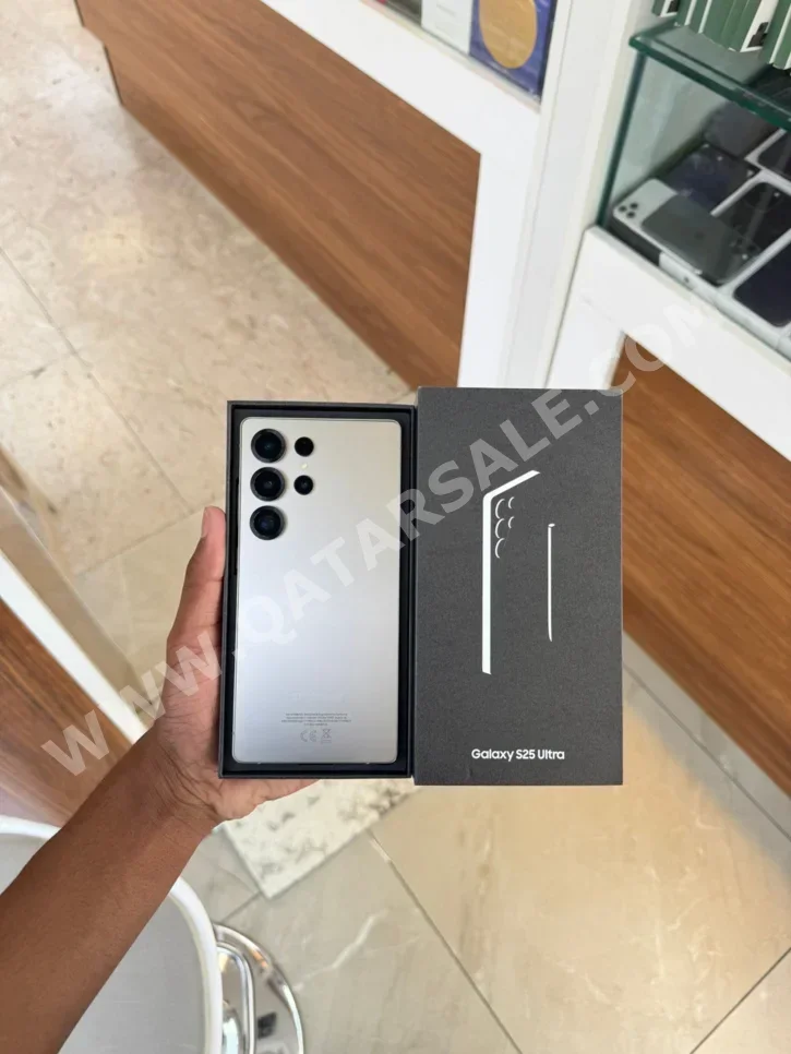 Mobile Phones Samsung  - Galaxy S  - 25 Ultra  - Natural Titanium  - 512 GB