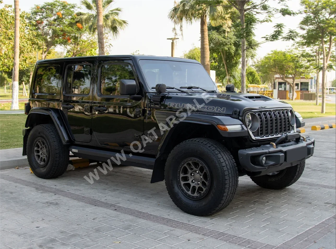 Jeep  Wrangler  392 Rubicon  2021  Automatic  49,222 Km  8 Cylinder  Four Wheel Drive (4WD)  SUV  Black  With Warranty