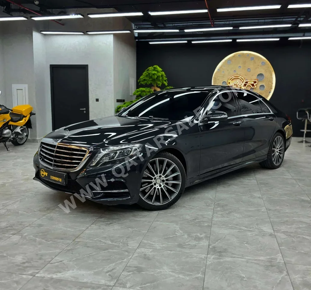Mercedes-Benz S-Class 400 2015 Automatic 230,000 Km 6 Cylinder Rear Wheel Drive (RWD) Sedan Black