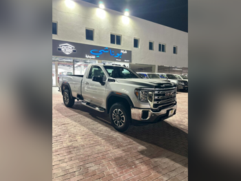 جي ام سي  سييرا  2500 HD  2023  اوتوماتيك  100,000 كم  8 سلندر  دفع رباعي  بيكب  فضي