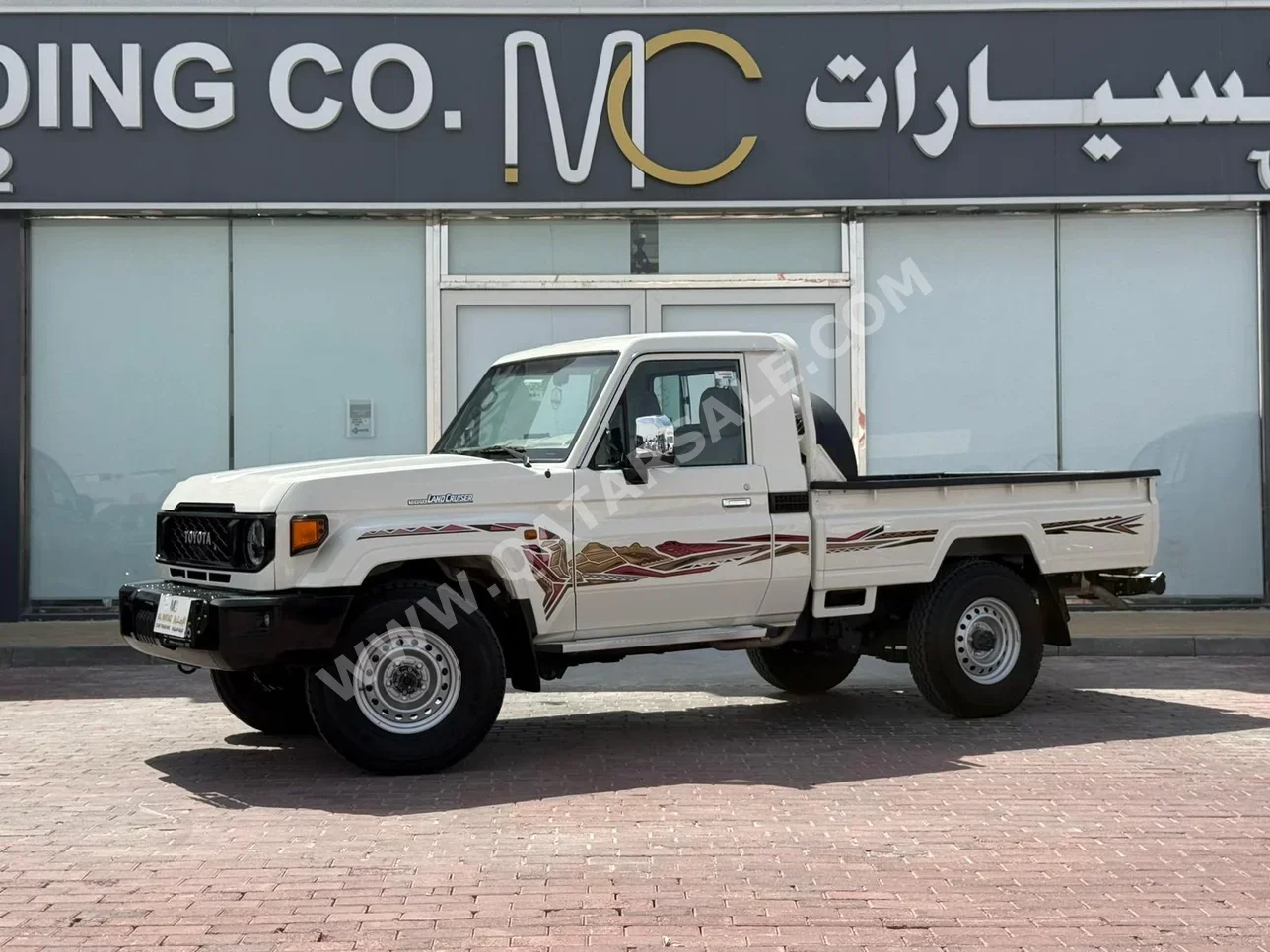 Toyota Land Cruiser LX 2025 Manual 15,000 Km 6 Cylinder Four Wheel Drive (4WD) Pick Up White With Warranty