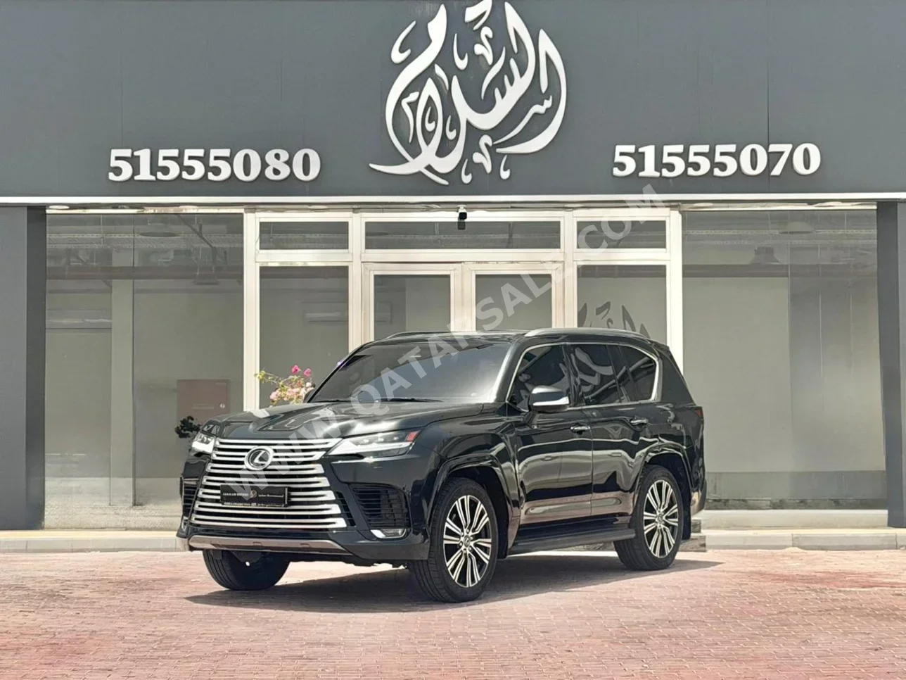 Lexus  LX  600 Luxury  2025  Automatic  12,000 Km  6 Cylinder  Four Wheel Drive (4WD)  SUV  Black  With Warranty