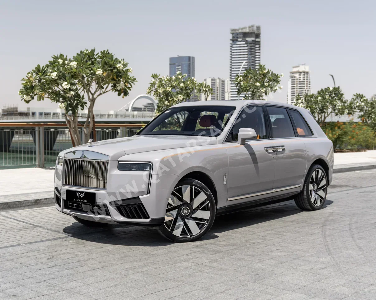 Rolls-Royce  Cullinan  2025  Automatic  6,000 Km  12 Cylinder  Four Wheel Drive (4WD)  SUV  Gray Nardo  With Warranty