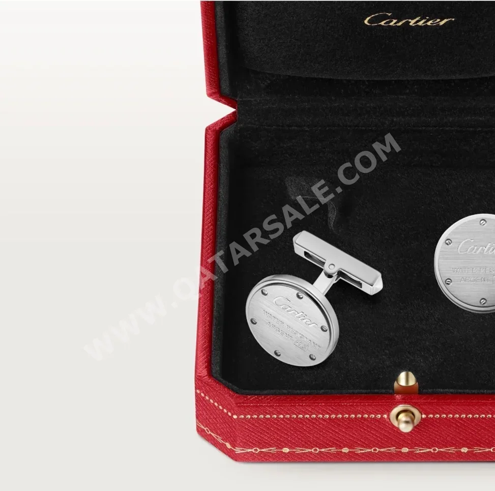 Cufflinks Cartier Silver