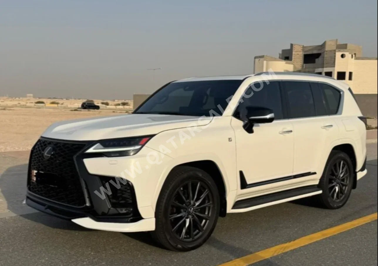 Lexus LX 600 F Sport 2024 Automatic 93,559 Km 6 Cylinder Four Wheel Drive (4WD) SUV White With Warranty