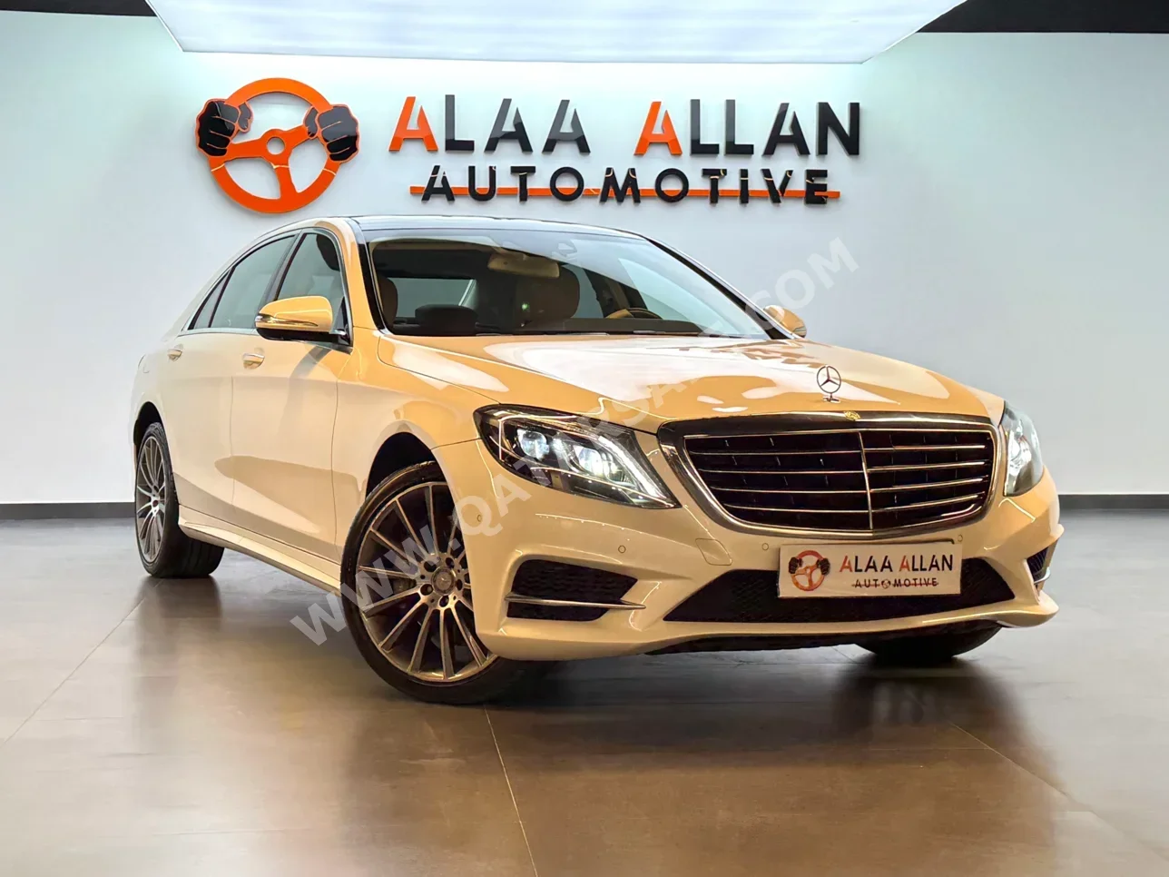 Mercedes-Benz S-Class 400 2014 Automatic 137,000 Km 6 Cylinder Rear Wheel Drive (RWD) Sedan White