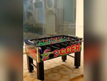 Green  Foosball Table