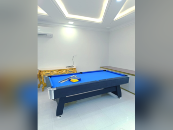 Blue  Billiard Table
