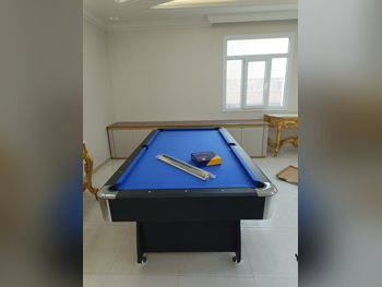 Blue  Billiard Table