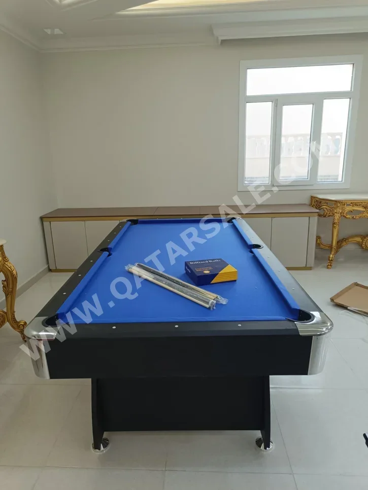 Blue  Billiard Table