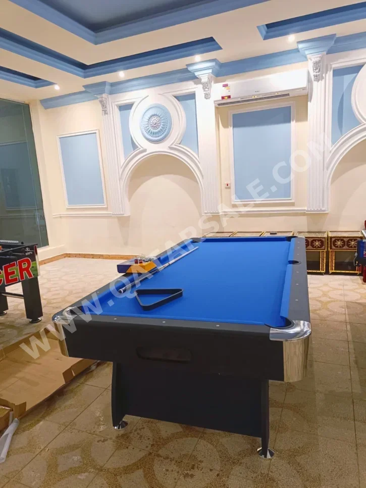 Blue  Billiard Table