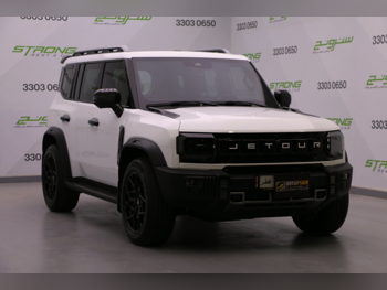 Jetour T2 Luxury Plus 2025 Automatic 9,000 Km 4 Cylinder Four Wheel Drive (4WD) SUV White With Warranty