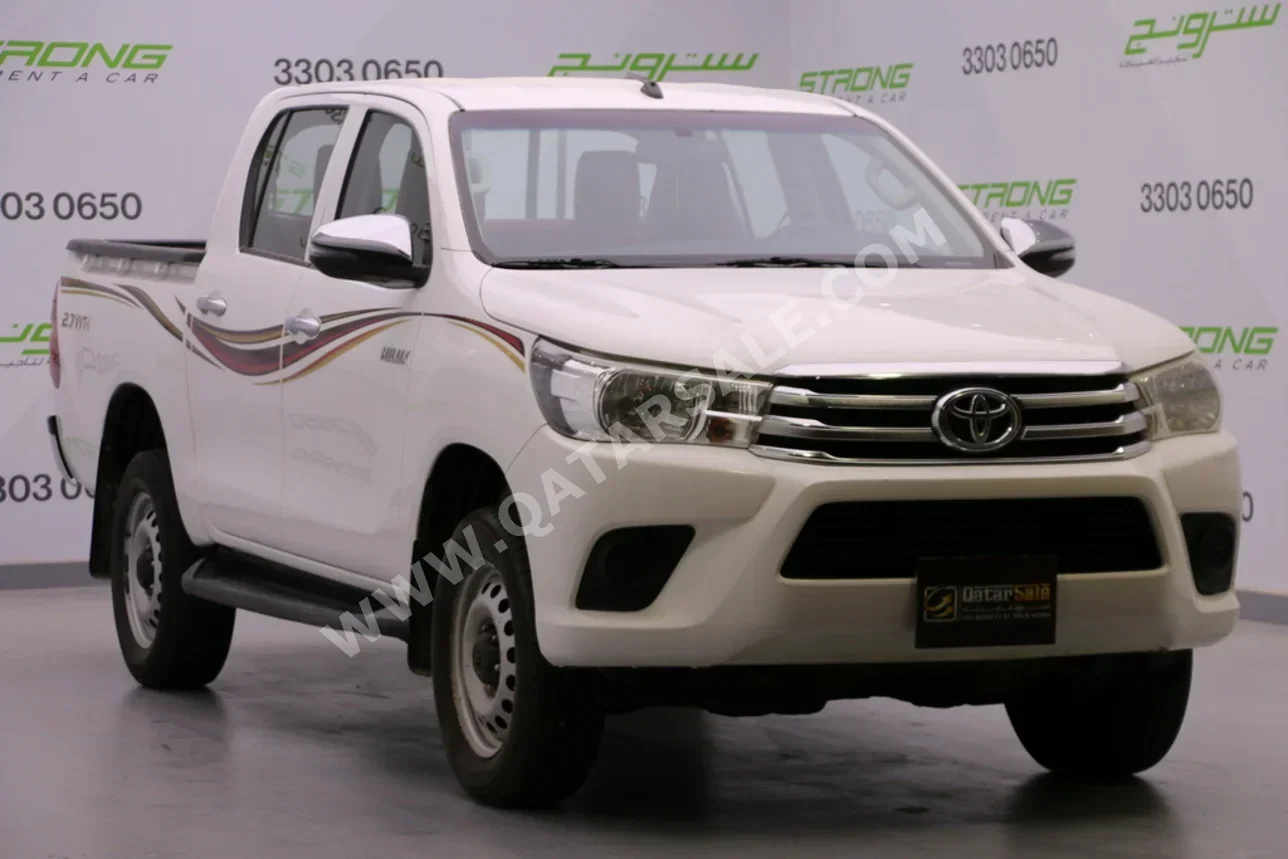 Toyota  Hilux  2019  Automatic  265,000 Km  4 Cylinder  Four Wheel Drive (4WD)  Pick Up  White