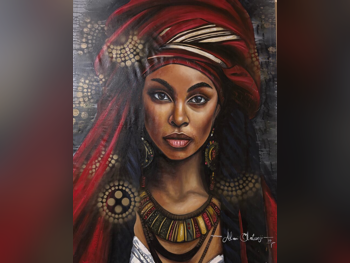 Wall Art / Canvas Portrait  - Multicolor