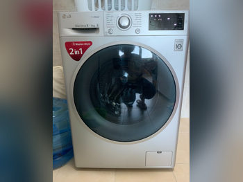Washers & Dryers Sets Washer+Dryer 2 in 1 TrueStream  LG /  8 Kg  Stainless Steel  2020  A  Steam Washer  Steam Dryer  Front Load Washer  Electric