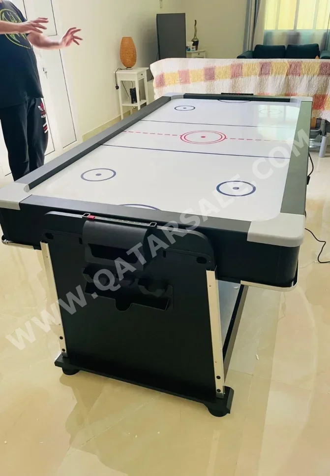 White  Hockey Table