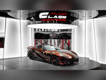 فيراري  812  جي تي اس  2023  اوتوماتيك  1,735 كم  12 سلندر  دفع خلفي  كشف  عنابي