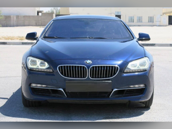 BMW 6-Series 640i Gran Coupe 2013 Automatic 195,700 Km 6 Cylinder Rear Wheel Drive (RWD) Sedan Dark Blue