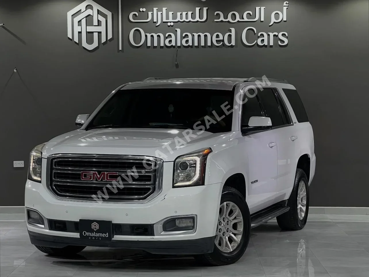 GMC Yukon SLE 2015 Automatic 213,008 Km 8 Cylinder Rear Wheel Drive (RWD) SUV White