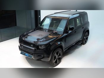 Land Rover  Defender  110 HSE  2023  Automatic  66,000 Km  6 Cylinder  Four Wheel Drive (4WD)  SUV  Black  With Warranty
