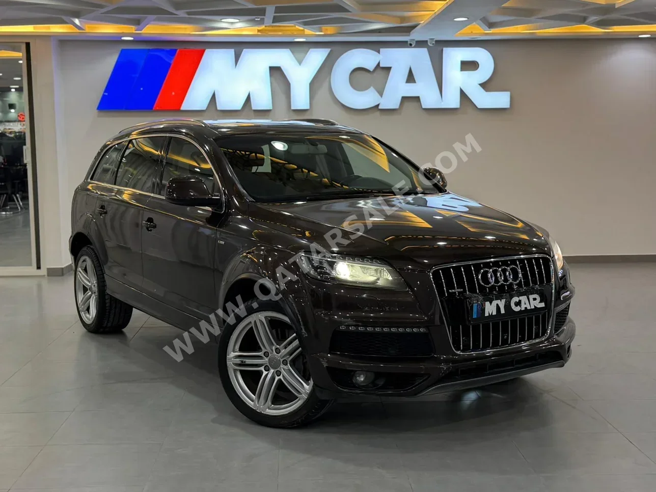 Audi Q7 S-Line 2015 Automatic 226,000 Km 6 Cylinder Four Wheel Drive (4WD) SUV Brown