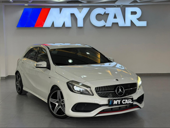 Mercedes-Benz  A-Class  250  2018  Automatic  68,000 Km  4 Cylinder  Rear Wheel Drive (RWD)  Hatchback  White