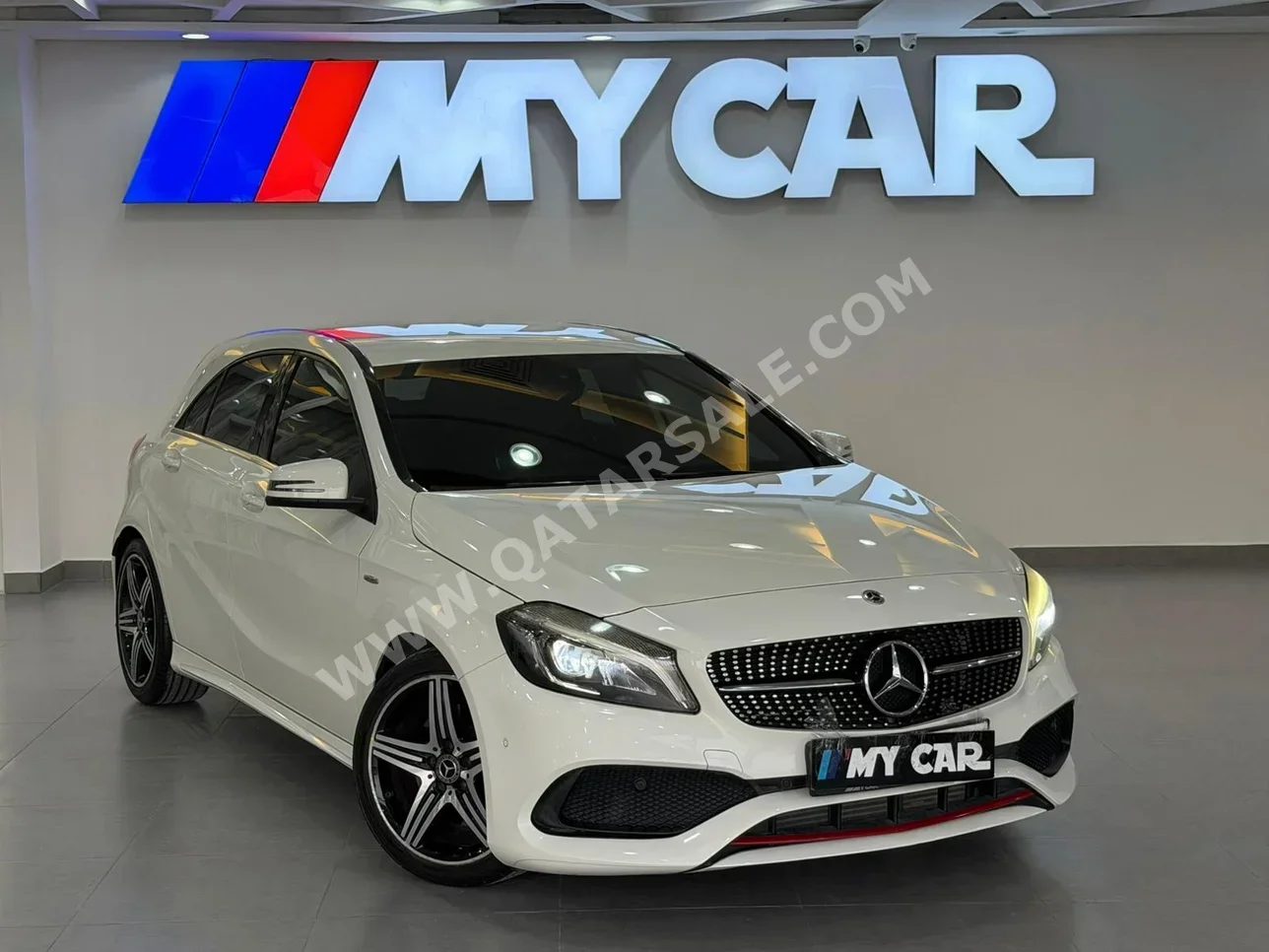 Mercedes-Benz A-Class 250 2018 Automatic 68,000 Km 4 Cylinder Rear Wheel Drive (RWD) Hatchback White