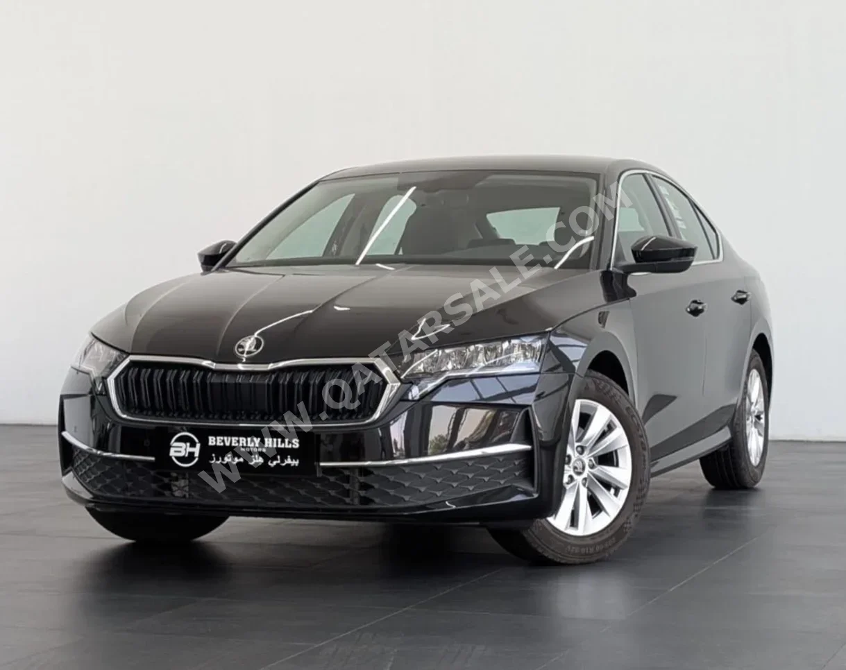 Skoda Octavia 2025 Automatic 12,350 Km 4 Cylinder Front Wheel Drive (FWD) Sedan Black With Warranty