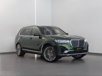 BMW X-Series X7 40i 2022 Automatic 58,700 Km 6 Cylinder All Wheel Drive (AWD) SUV Green With Warranty