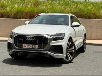 Audi  Q8  S-Line  2019  Automatic  64,000 Km  6 Cylinder  All Wheel Drive (AWD)  SUV  White