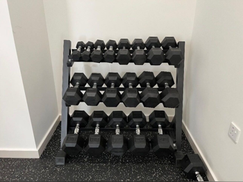 Weights - Fixed Dumbbells - Life Fitness - Square - Black
