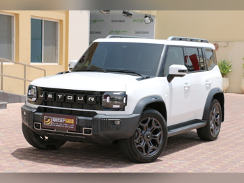 Jetour  T2  Luxury  2025  Automatic  29,000 Km  4 Cylinder  Four Wheel Drive (4WD)  SUV  White  With Warranty