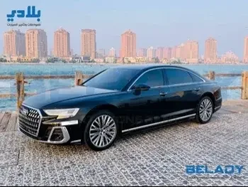 Audi  A8  Lexury  Black  2023