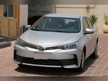 Toyota  Corolla  XLI  2017  Automatic  172,000 Km  4 Cylinder  Front Wheel Drive (FWD)  Sedan  Silver