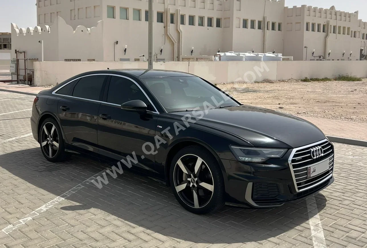Audi A6 45 TFSI 2021 Automatic 48,000 Km 4 Cylinder All Wheel Drive (AWD) Sedan Black