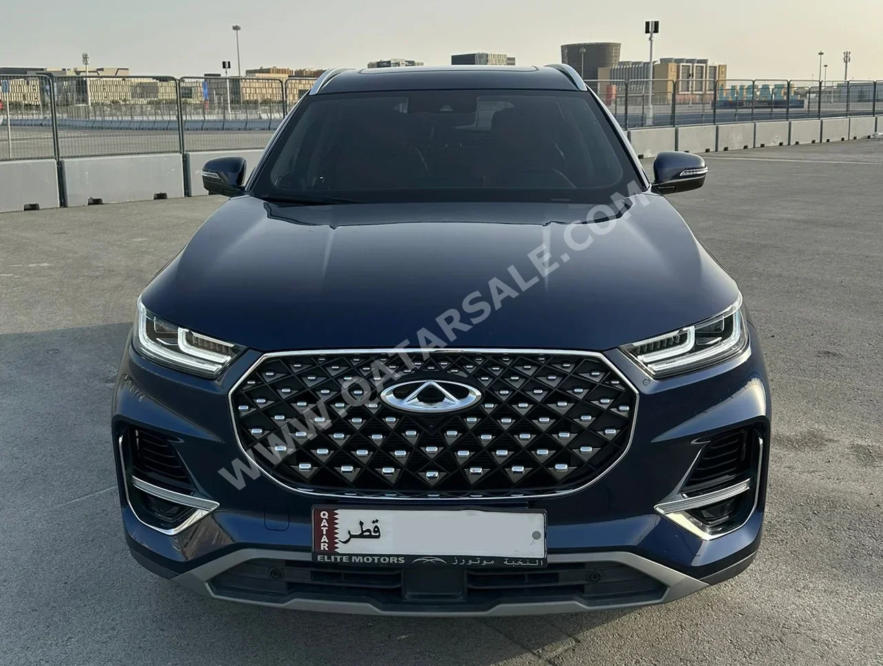 شيري تيجو 8 برو 2023 اوتوماتيك 54,500 كم 4 سلندر سحب امامي اس يو في أزرق غامق